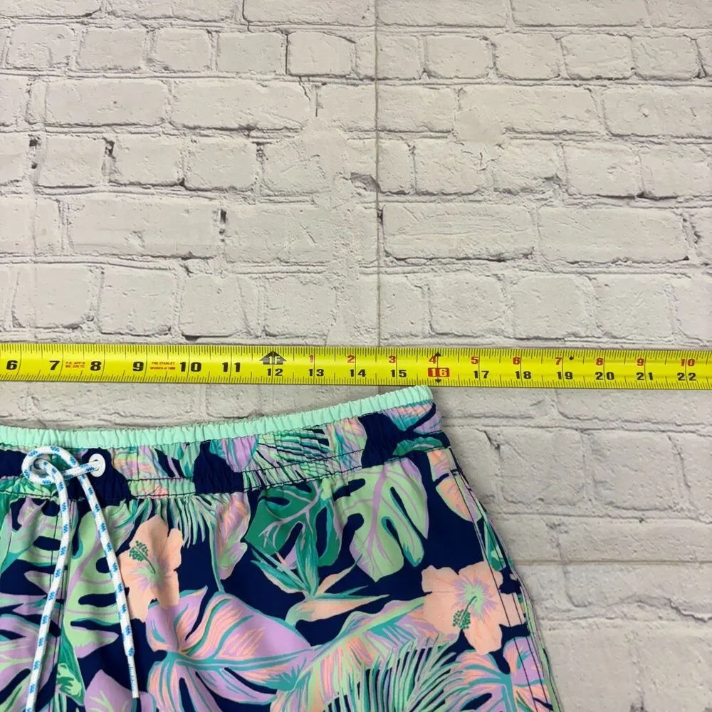 Chubbies Men Swimwear Swim Trunks Shorts Size Large Floral D039 -28